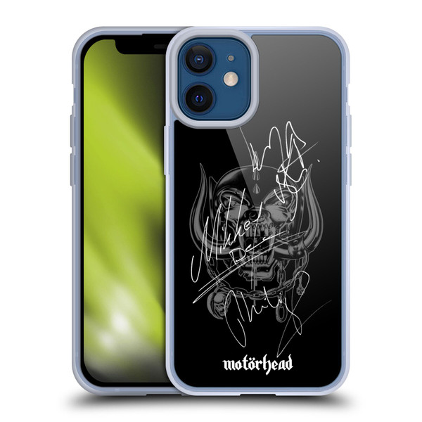 Motorhead Graphics Signatures Soft Gel Case for Apple iPhone 12 Mini & MagSafe