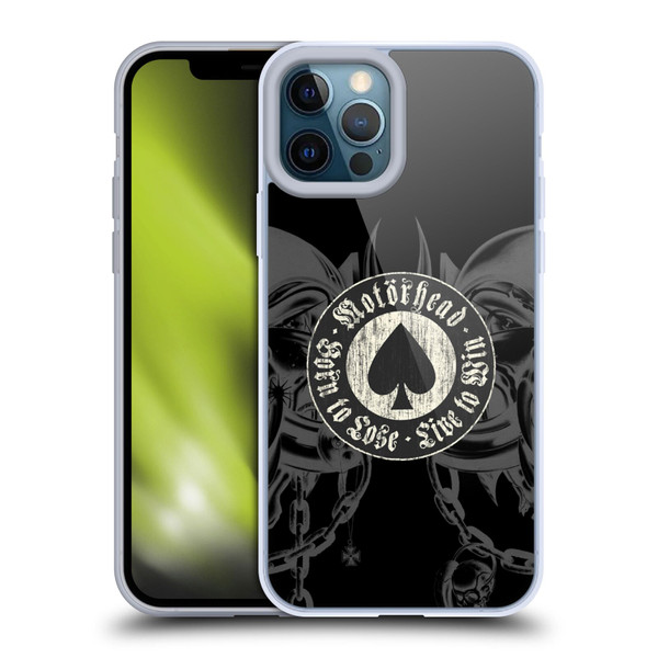 Motorhead Graphics Born To Lose Love To Win Soft Gel Case for Apple iPhone 12 Pro Max & MagSafe