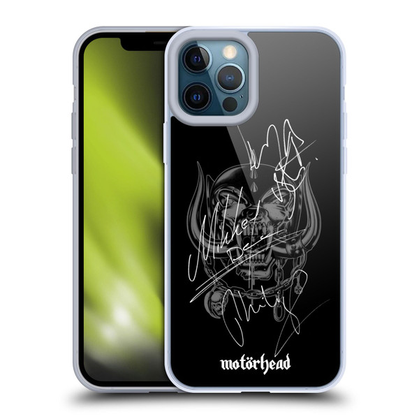 Motorhead Graphics Signatures Soft Gel Case for Apple iPhone 12 Pro Max