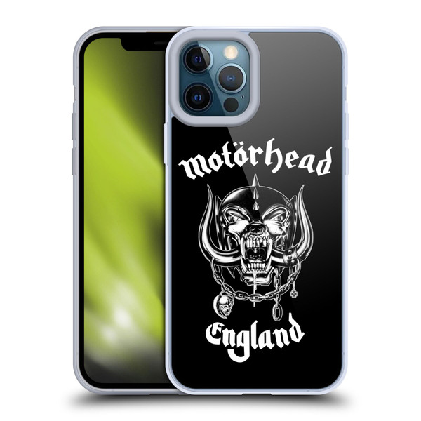 Motorhead Graphics England Soft Gel Case for Apple iPhone 12 Pro Max & MagSafe