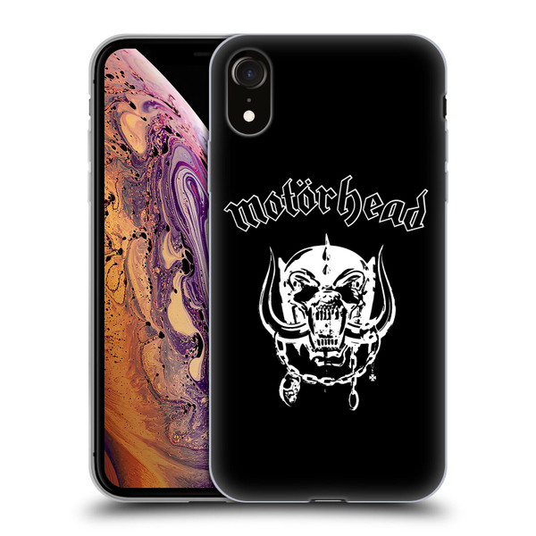 Motorhead Graphics Classic Logo Soft Gel Case for Apple iPhone XR