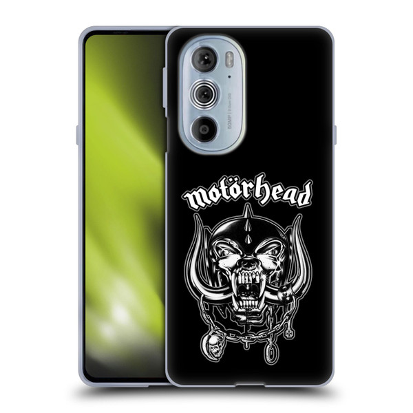 Motorhead Graphics Silver War Pig Soft Gel Case for Motorola Edge X30