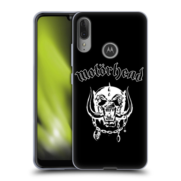 Motorhead Graphics Classic Logo Soft Gel Case for Motorola Moto E6 Plus