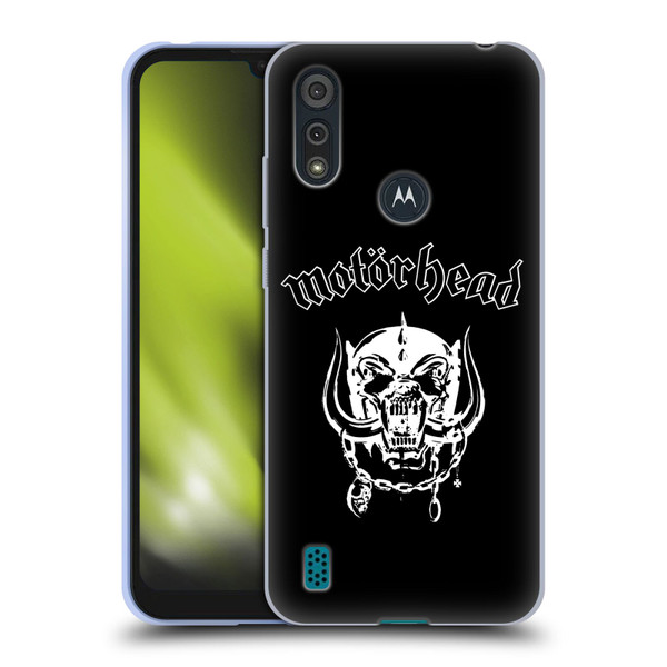 Motorhead Graphics Classic Logo Soft Gel Case for Motorola Moto E6s (2020)