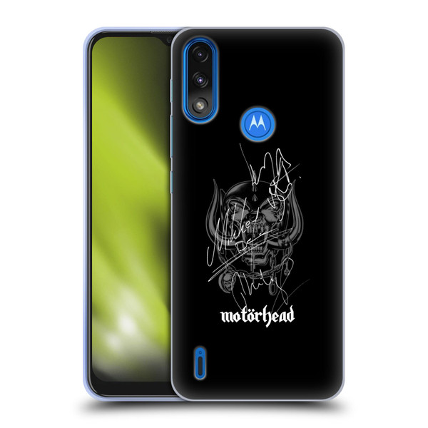 Motorhead Graphics Signatures Soft Gel Case for Motorola Moto E7 Power / Moto E7i Power