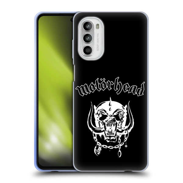 Motorhead Graphics Classic Logo Soft Gel Case for Motorola Moto G52