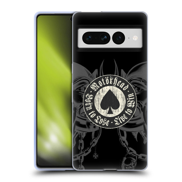 Motorhead Graphics Born To Lose Love To Win Soft Gel Case for Google Pixel 7 Pro