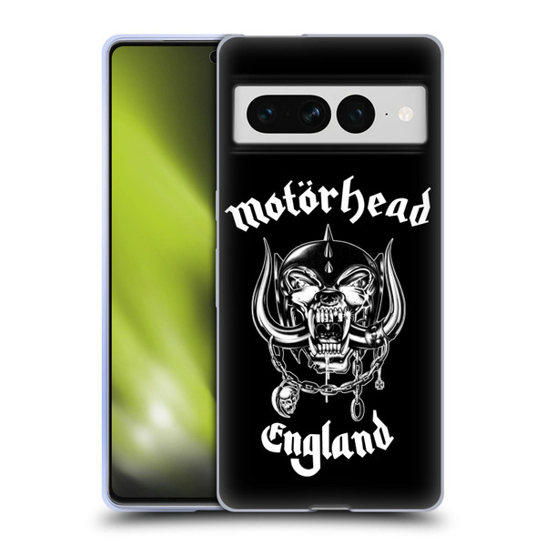 Motorhead Graphics England Soft Gel Case for Google Pixel 7 Pro