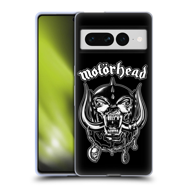 Motorhead Graphics Silver War Pig Soft Gel Case for Google Pixel 7 Pro
