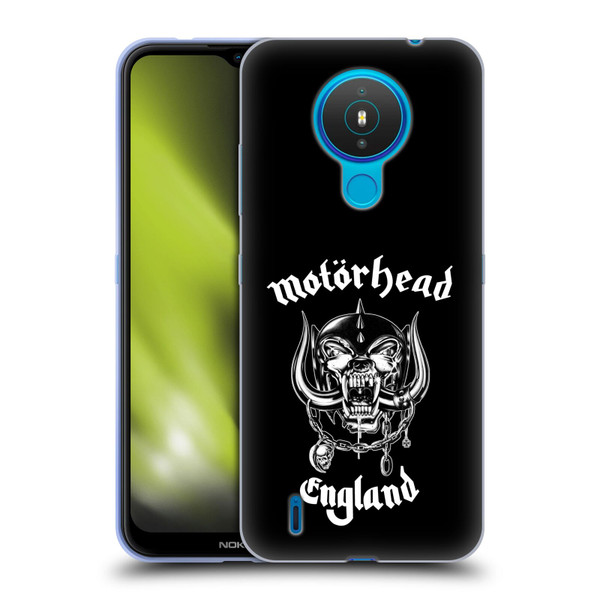 Motorhead Graphics England Soft Gel Case for Nokia 1.4