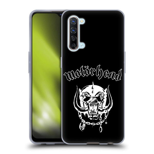 Motorhead Graphics Classic Logo Soft Gel Case for OPPO Find X2 Lite 5G
