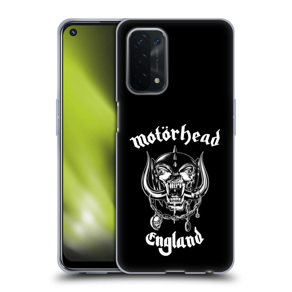 Motorhead Graphics England Soft Gel Case for OPPO A54 5G