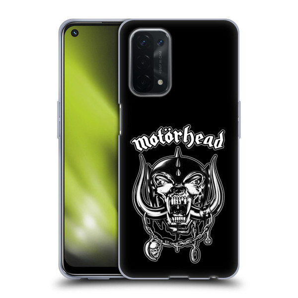 Motorhead Graphics Silver War Pig Soft Gel Case for OPPO A54 5G