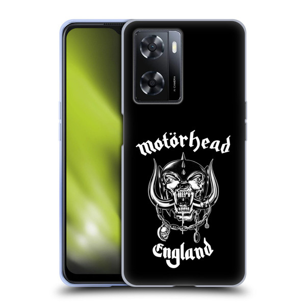 Motorhead Graphics England Soft Gel Case for OPPO A57s
