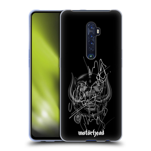 Motorhead Graphics Signatures Soft Gel Case for OPPO Reno 2