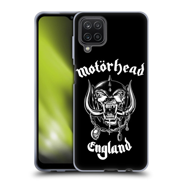 Motorhead Graphics England Soft Gel Case for Samsung Galaxy A12 (2020)