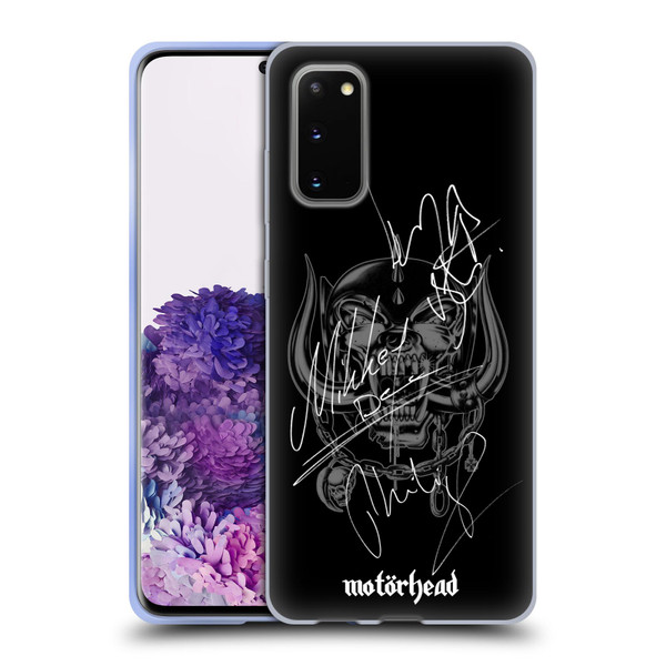 Motorhead Graphics Signatures Soft Gel Case for Samsung Galaxy S20 / S20 5G