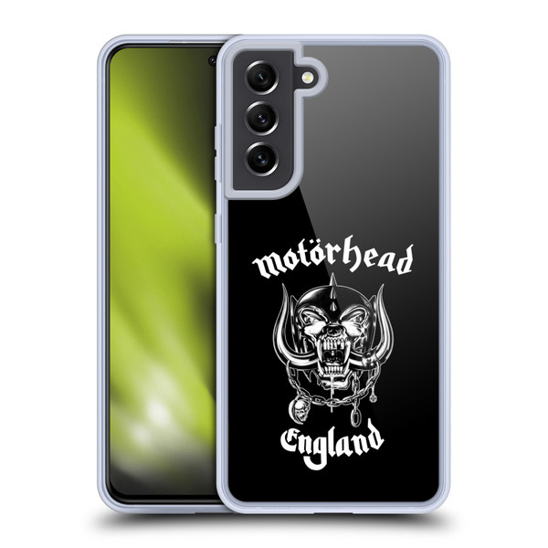 Motorhead Graphics England Soft Gel Case for Samsung Galaxy S21 FE 5G & MagSafe