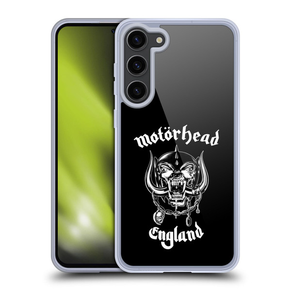 Motorhead Graphics England Soft Gel Case for Samsung Galaxy S23+ 5G & MagSafe