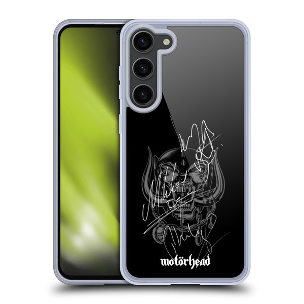 Motorhead Graphics Signatures Soft Gel Case for Samsung Galaxy S23+ 5G