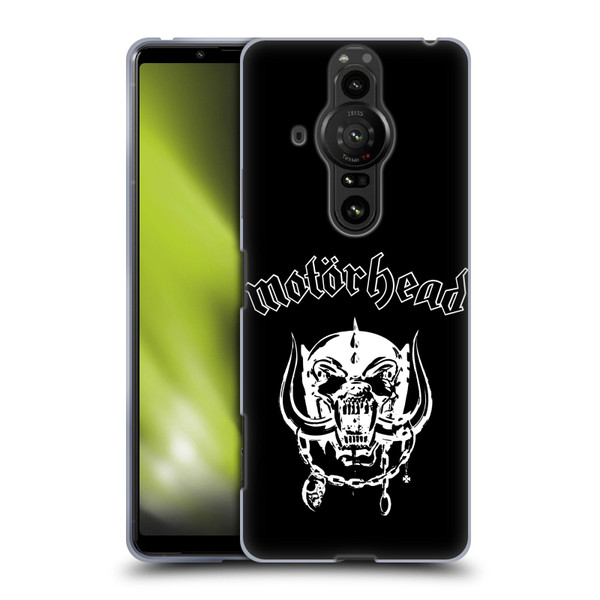 Motorhead Graphics Classic Logo Soft Gel Case for Sony Xperia Pro-I