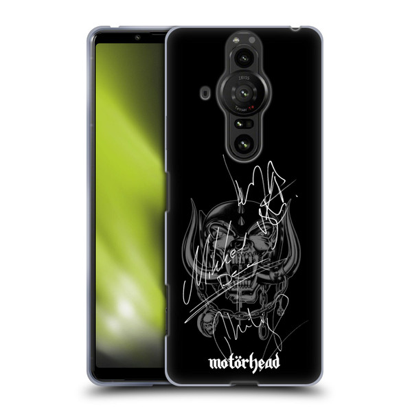 Motorhead Graphics Signatures Soft Gel Case for Sony Xperia Pro-I