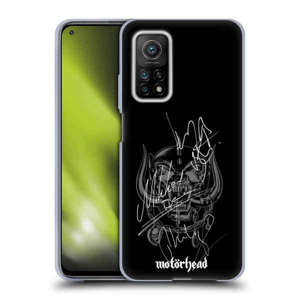 Motorhead Graphics Signatures Soft Gel Case for Xiaomi Mi 10T 5G