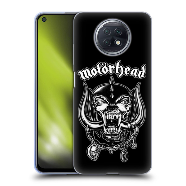 Motorhead Graphics Silver War Pig Soft Gel Case for Xiaomi Redmi Note 9T 5G