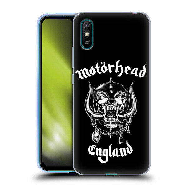 Motorhead Graphics England Soft Gel Case for Xiaomi Redmi 9A / Redmi 9AT