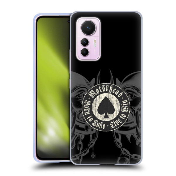Motorhead Graphics Born To Lose Love To Win Soft Gel Case for Xiaomi 12 Lite