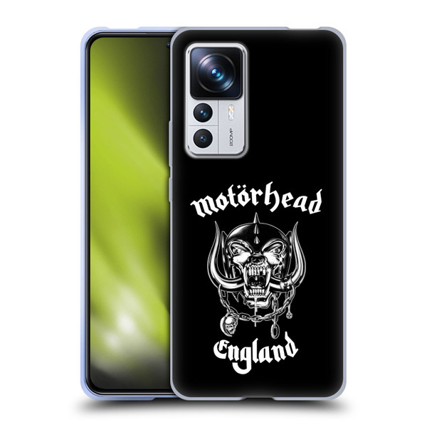 Motorhead Graphics England Soft Gel Case for Xiaomi 12T Pro
