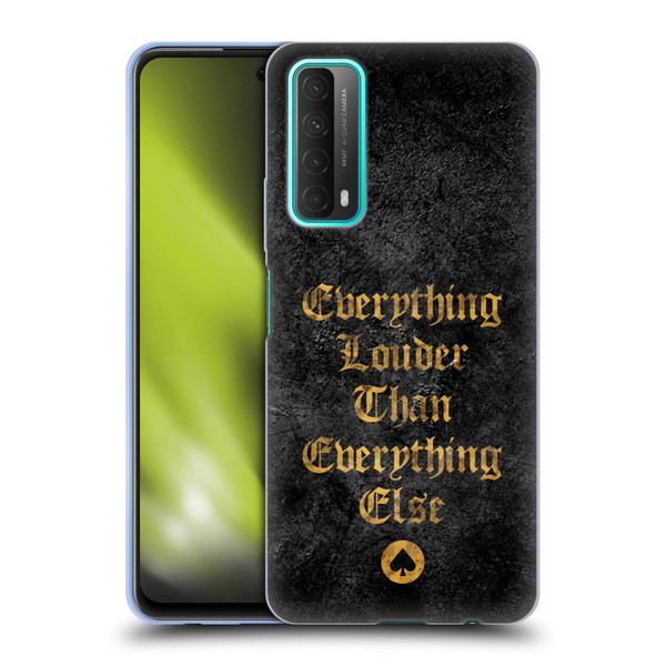 Motorhead Key Art Everything Louder Soft Gel Case for Huawei P Smart (2021)