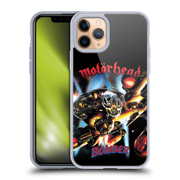 Motorhead Key Art Bomber Album Soft Gel Case for Apple iPhone 11 Pro