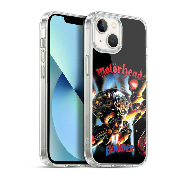 Motorhead Key Art Bomber Album Soft Gel Case for Apple iPhone 13