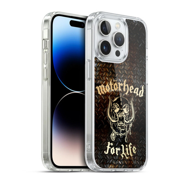 Motorhead Key Art For Life Soft Gel Case for Apple iPhone 13 Pro & MagSafe