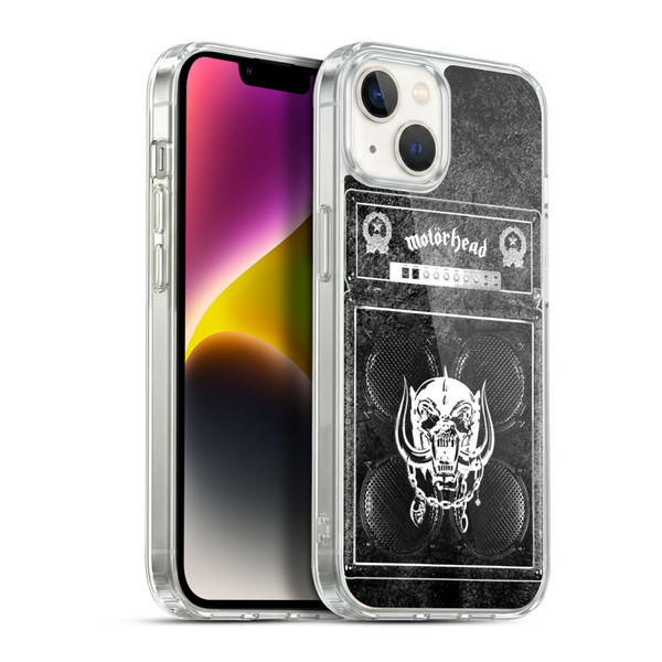 Motorhead Key Art Amp Stack Soft Gel Case for Apple iPhone 14 Plus & MagSafe