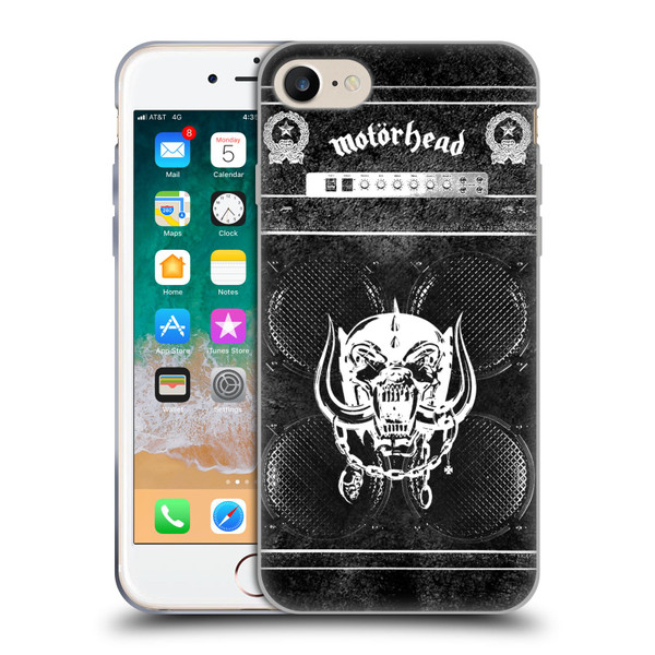 Motorhead Key Art Amp Stack Soft Gel Case for Apple iPhone 7 / 8 / SE 2020 & 2022
