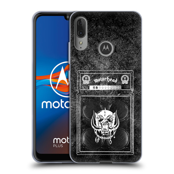 Motorhead Key Art Amp Stack Soft Gel Case for Motorola Moto E6 Plus