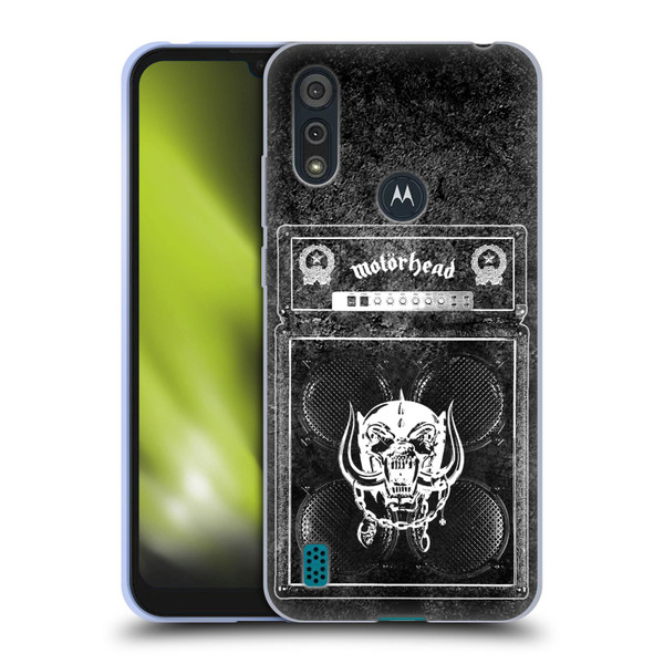 Motorhead Key Art Amp Stack Soft Gel Case for Motorola Moto E6s (2020)
