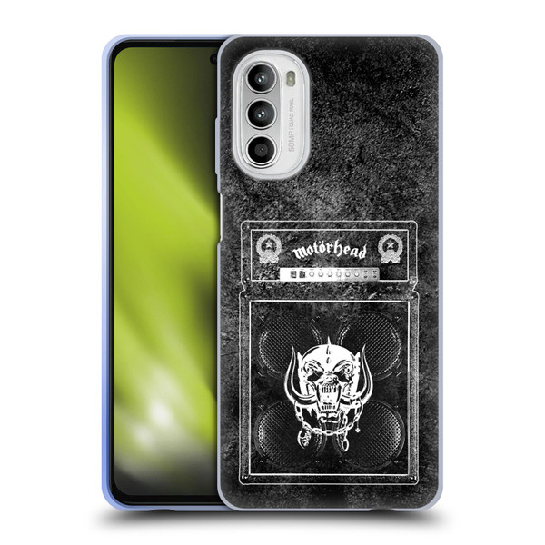 Motorhead Key Art Amp Stack Soft Gel Case for Motorola Moto G52