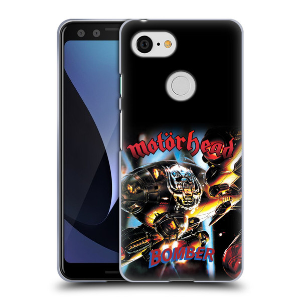 Motorhead Key Art Bomber Album Soft Gel Case for Google Pixel 3