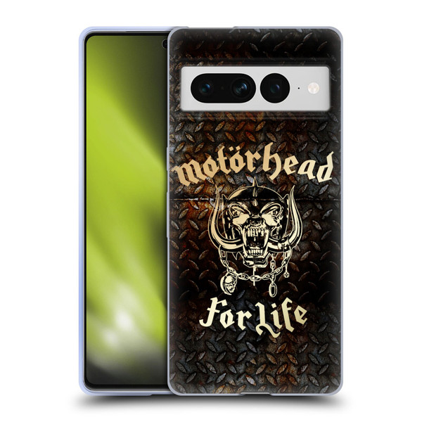 Motorhead Key Art For Life Soft Gel Case for Google Pixel 7 Pro