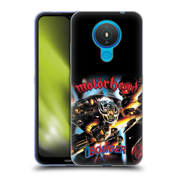 Motorhead Key Art Bomber Album Soft Gel Case for Nokia 1.4