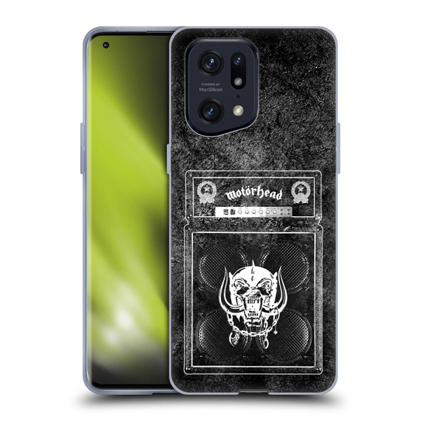 Motorhead Key Art Amp Stack Soft Gel Case for OPPO Find X5 Pro