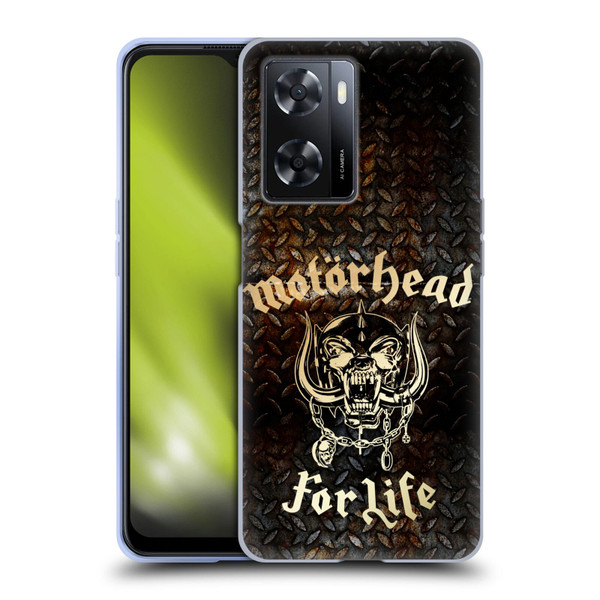 Motorhead Key Art For Life Soft Gel Case for OPPO A57s