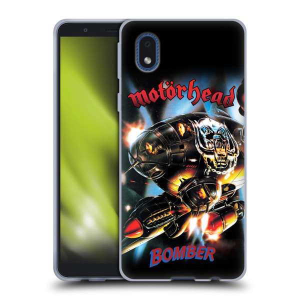 Motorhead Key Art Bomber Album Soft Gel Case for Samsung Galaxy A01 Core (2020)
