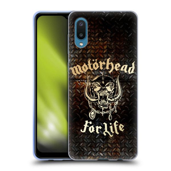 Motorhead Key Art For Life Soft Gel Case for Samsung Galaxy A02/M02 (2021)