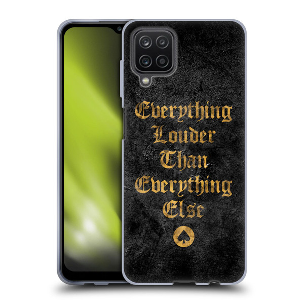 Motorhead Key Art Everything Louder Soft Gel Case for Samsung Galaxy A12 (2020)