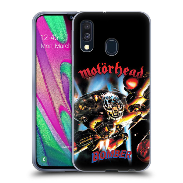 Motorhead Key Art Bomber Album Soft Gel Case for Samsung Galaxy A40 (2019)