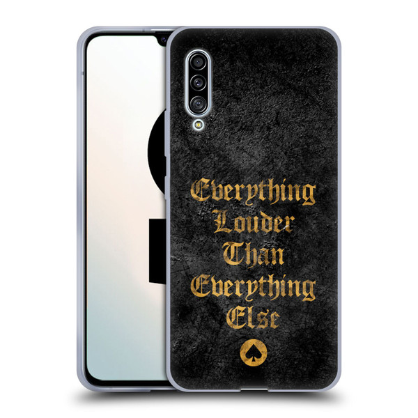 Motorhead Key Art Everything Louder Soft Gel Case for Samsung Galaxy A90 5G (2019)